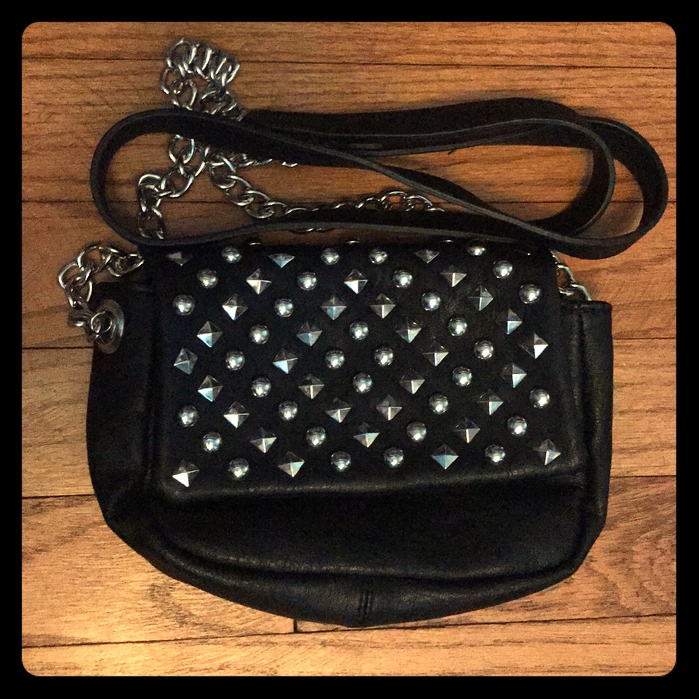 Steve Madden Black Purse W/ Studs